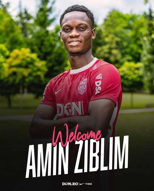 Fotbal: CFR Cluj anunță transferul mijlocașului ghanez Amin Ziblim