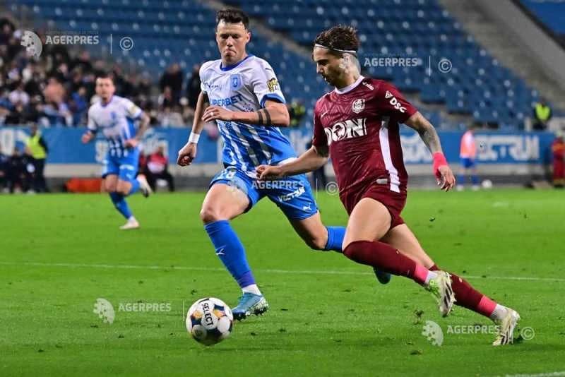 Fotbal: CFR Cluj - Universitatea Craiova 0-0, în play-off-ul Superligii