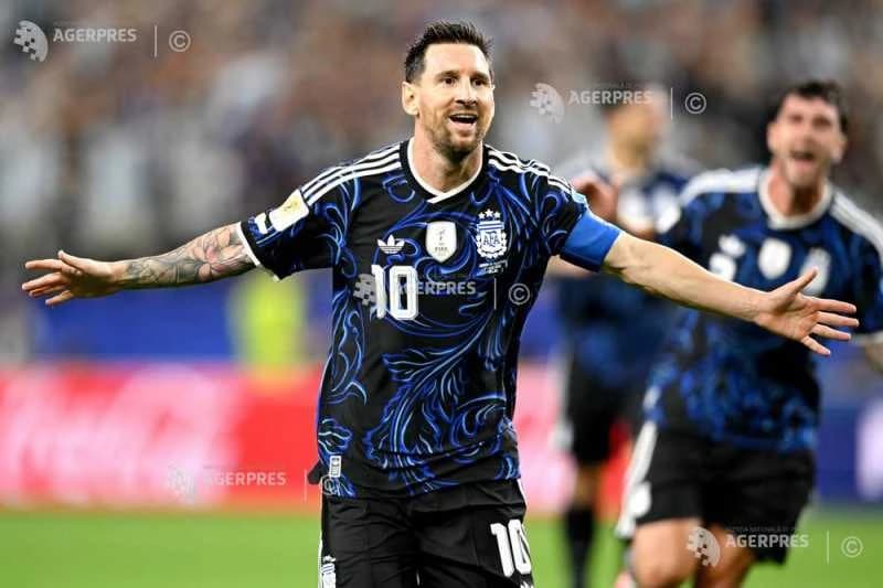 Fotbal - CM 2026: Argentina a învins și Iordania (3-1), iar Leo Messi a marcat din nou