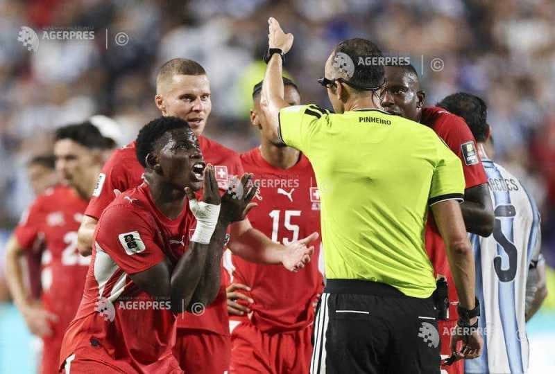 Fotbal - CM 2026: Elvețianul Embolo nu trebuia să fie eliminat la meciul cu Argentina, a stabilit IF