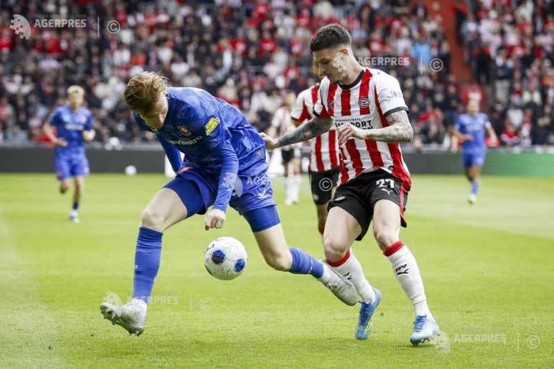 Fotbal: Dennis Man a marcat pentru PSV în ultima etapă din Eredivisie