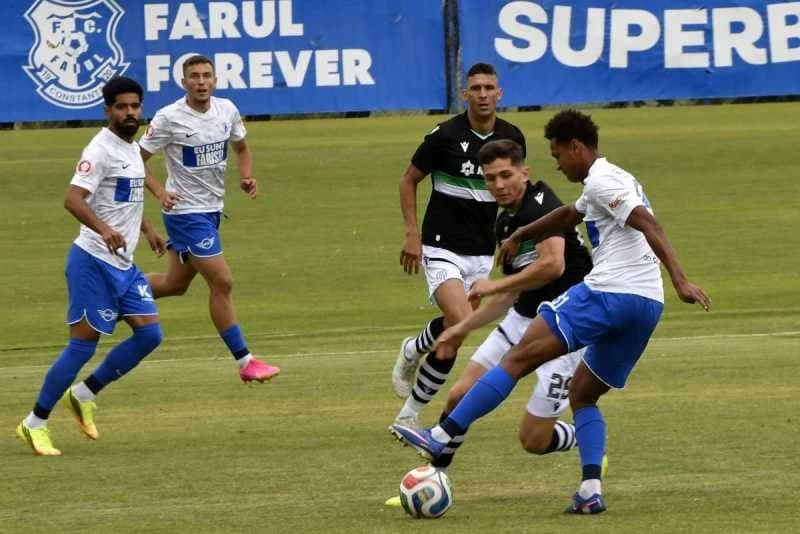 Fotbal: Farul Constanța a pierdut meciul amical cu Cerno More Varna (0-1)