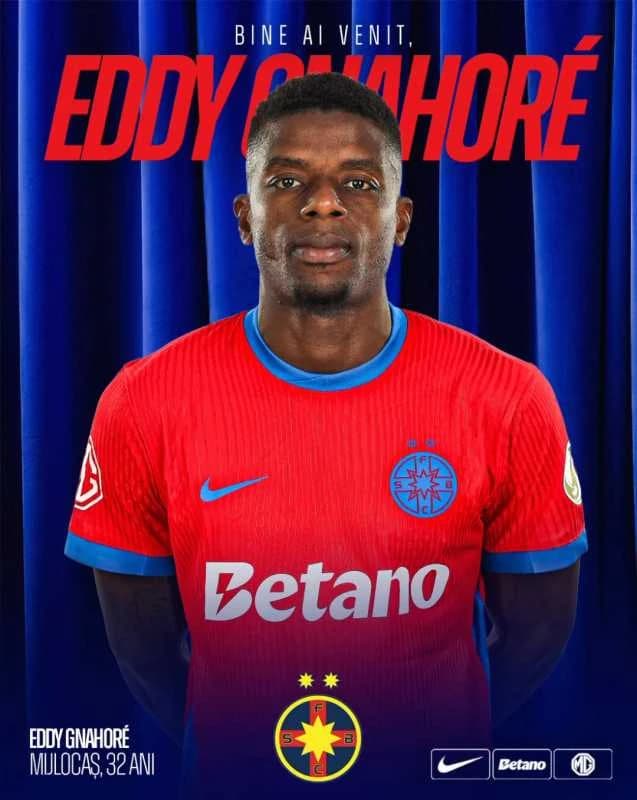 Fotbal: FCSB a anunțat transferul lui Eddy Gnahore