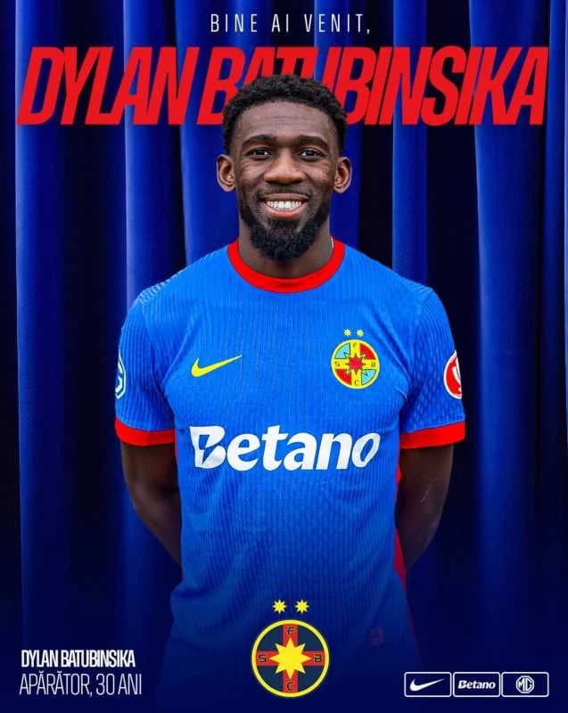 Fotbal: FCSB i-a transferat pe jucătorii Dylan Batubinsika și Luca Stancu