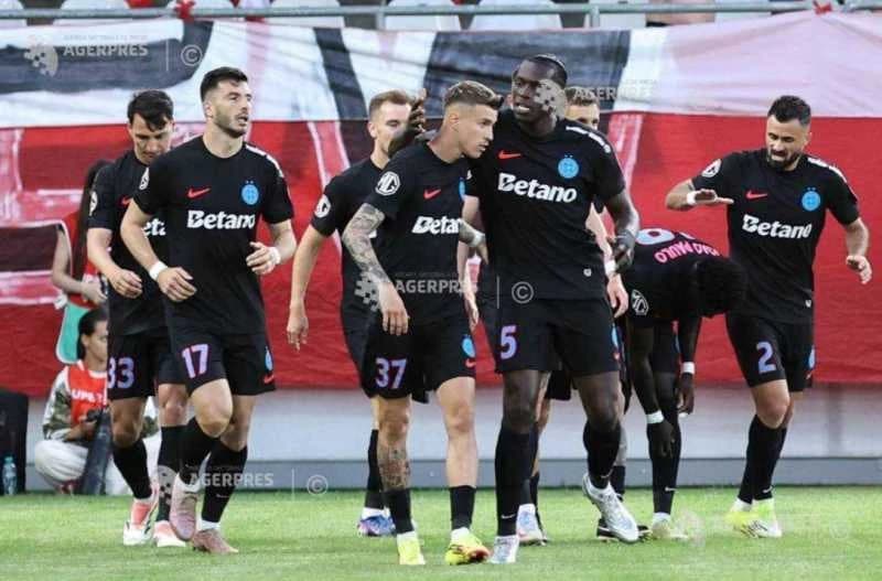 Fotbal: FCSB s-a calificat în Conference League, după 2-1 în prelungiri cu Dinamo