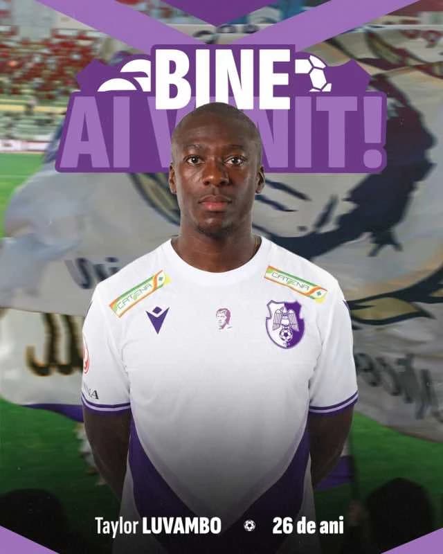 Fotbal: Francezul Taylor Luvambo a semnat pentru FC Argeș