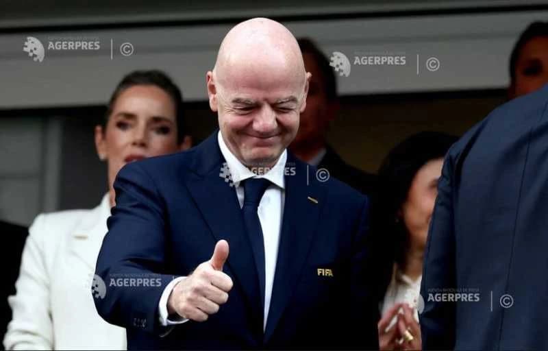 Fotbal: Infantino a convocat o reuniune a celor mai înalți oficiali ai FIFA, la Rabat
