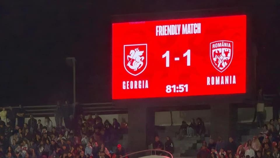 Fotbal. Live text Georgia - România 1-1, după 0-0, la pauză