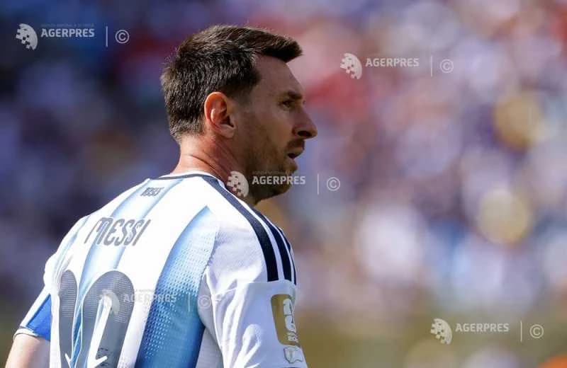 Fotbal: Messi (Inter Miami) a reușit o dublă în meciul cu Atletico San Luis din Leagues Cup