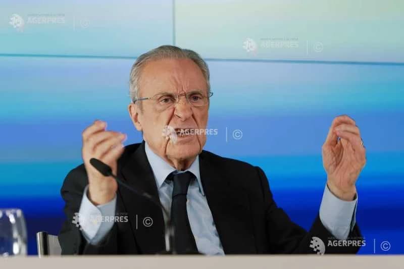 Fotbal: Perez susține că investitorii de la Real Madrid vor avea parte de prestigiu, nu de profit