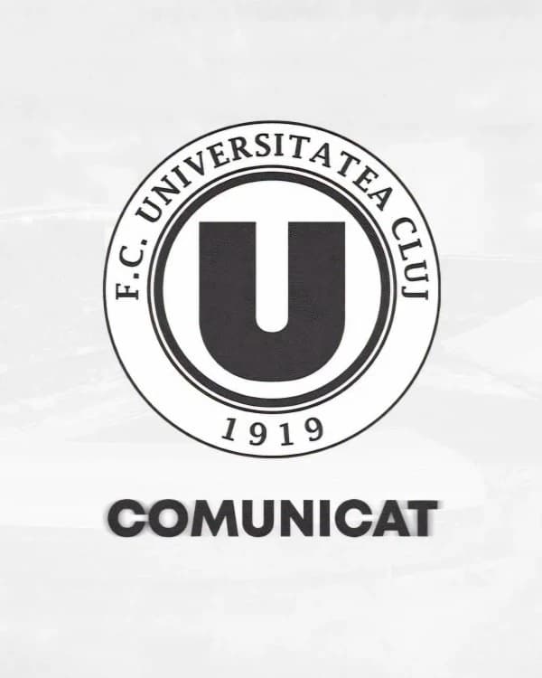 Fotbal: Universitatea Cluj va juca la Sfântu Gheorghe în turul al doilea preliminar al cupelor europ