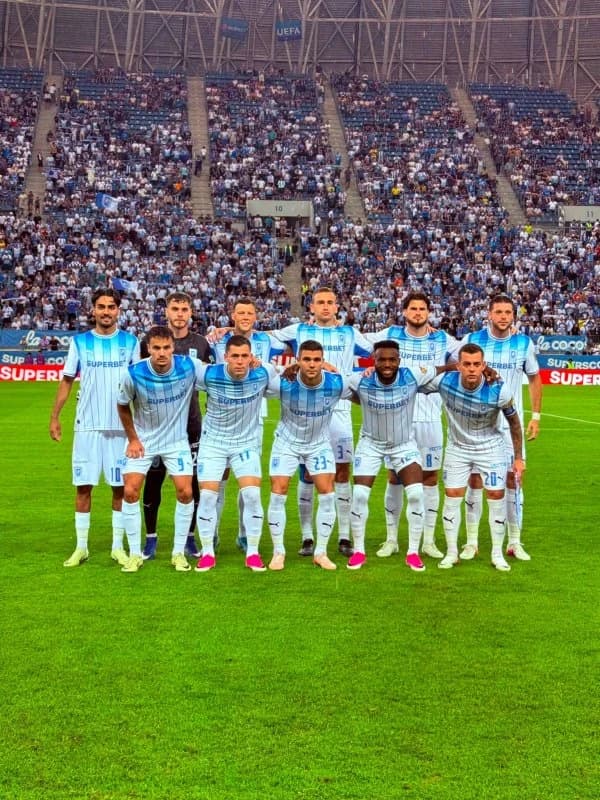 Fotbal: Universitatea Craiova, în turul secund al Ligii Campionilor