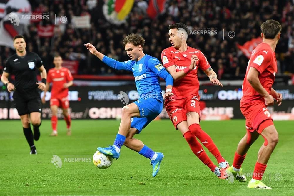 Fotbal: Universitatea Craiova s-a calificat în finala Cupei României, după o victorie cu Dinamo la l