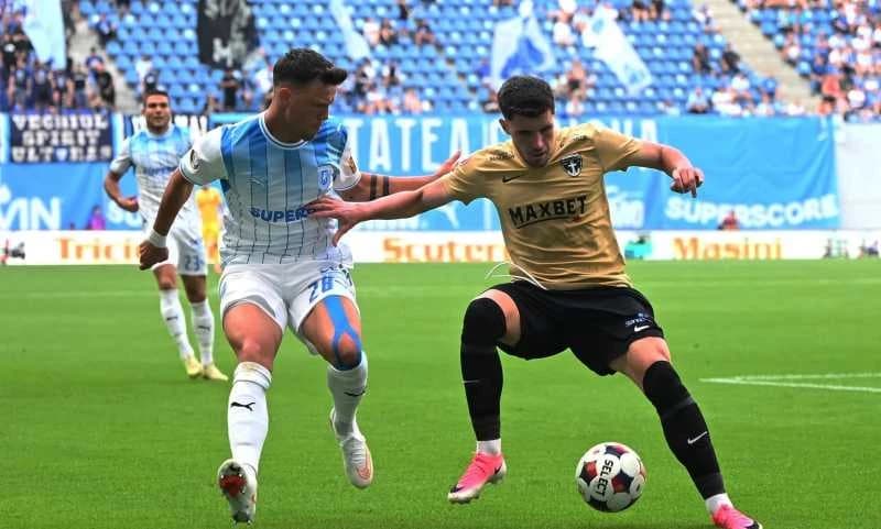 Fotbal: Victorie fără emoții pentru Universitatea Craiova în Superligă, 3-1 cu FC Voluntari