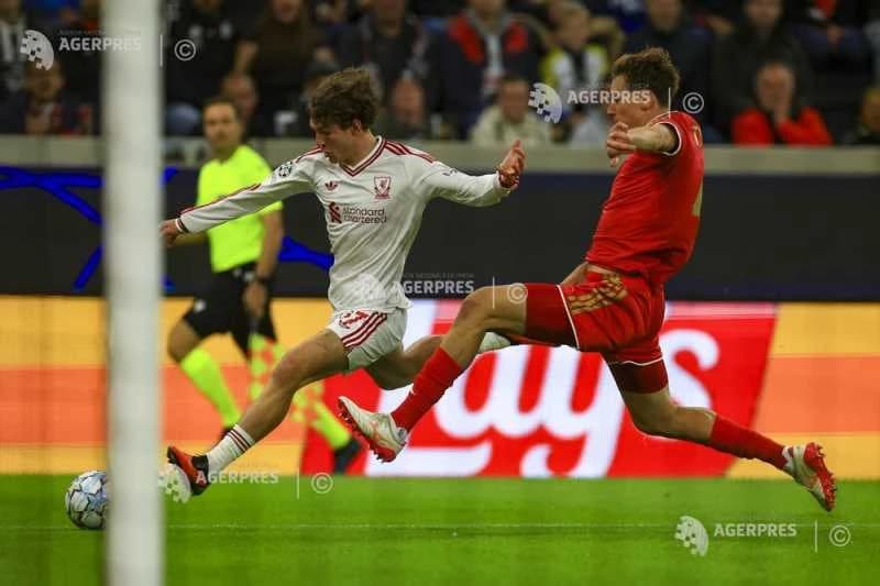 Fotbal: Victorie spectaculoasă pentru Liverpool în Liga Campionilor, 6-3 cu LASK, la Linz
