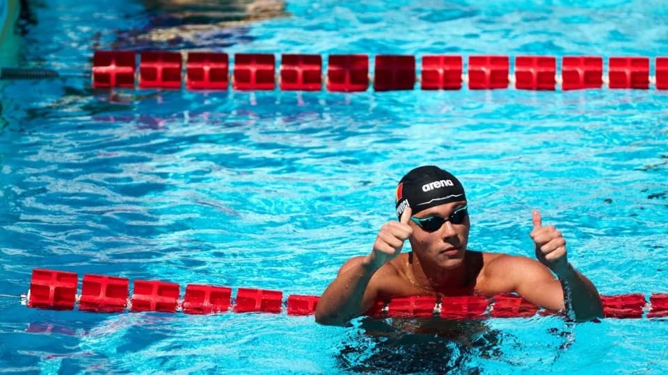 Foto Înot. David Popovici, aur și la 200 metri liber la Foro Italico | Sport
