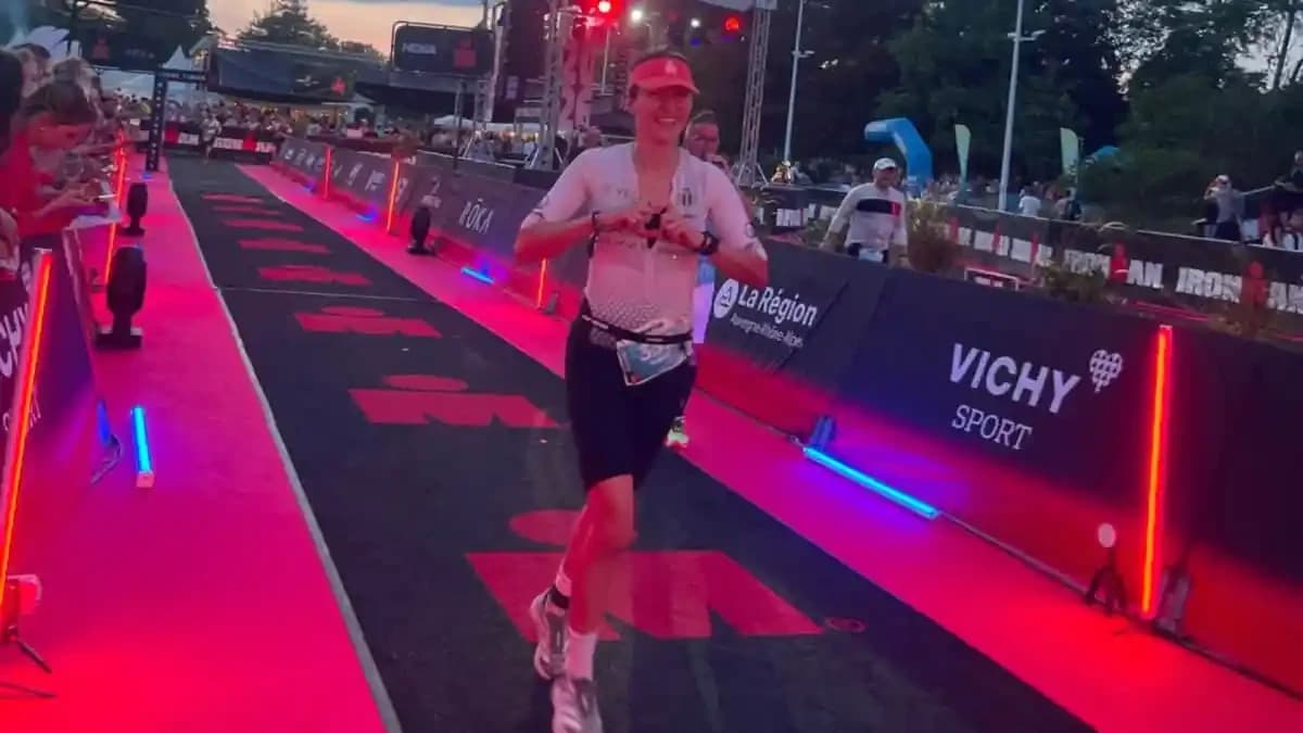 Foto | Ioana Lazăr este prima femeie Ironman din Alba Iulia. Sportiva de la CSM Unirea Alba Iulia a