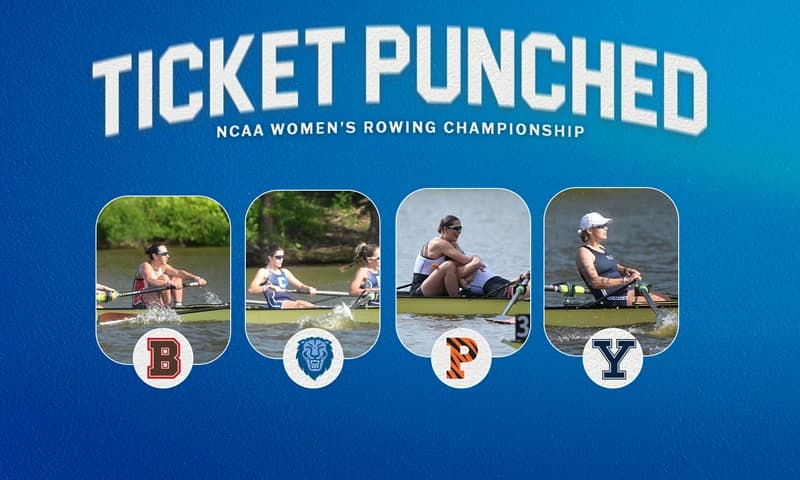 Four Ivies Punch Tickets to NCAA Women's Rowing Championship