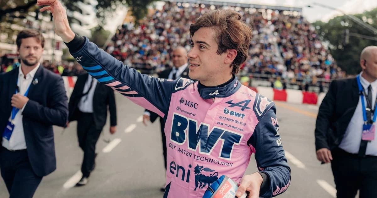 Franco Colapinto Formula 1 showrun in Buenos Aires attracts over half a million people to the street