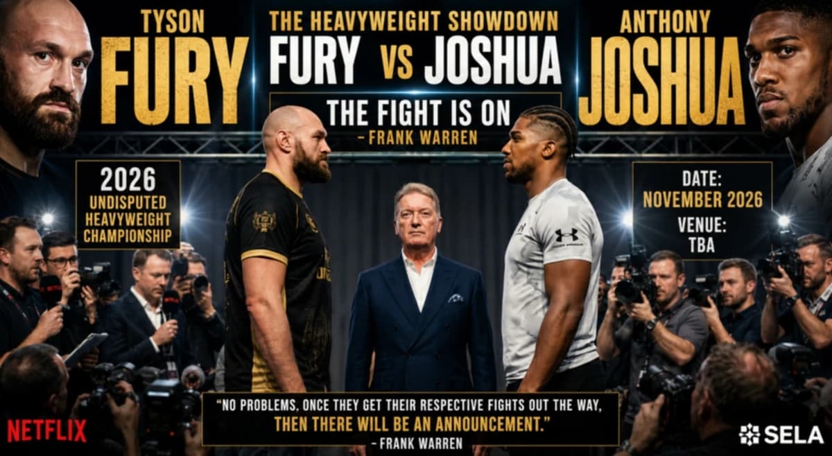 Frank Warren Reveals What Could Stop Tyson Fury Vs Anthony Joshua
