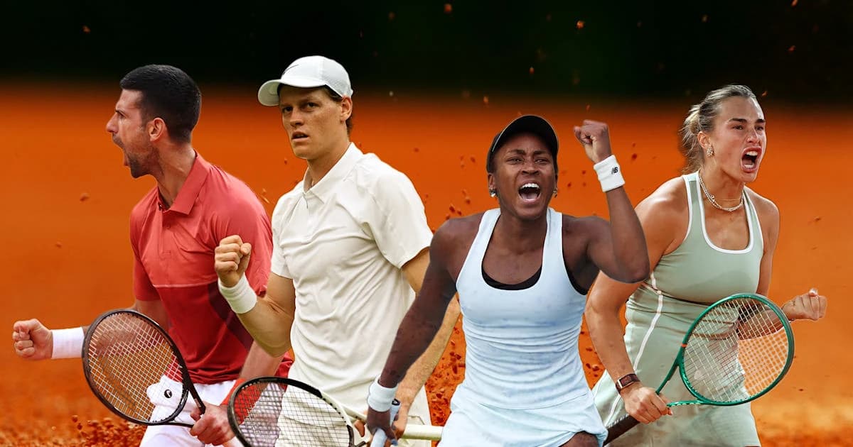 French Open 2026: Jannik Sinner, Novak Djokovic and Coco Gauff chase clay greatness - schedule, star