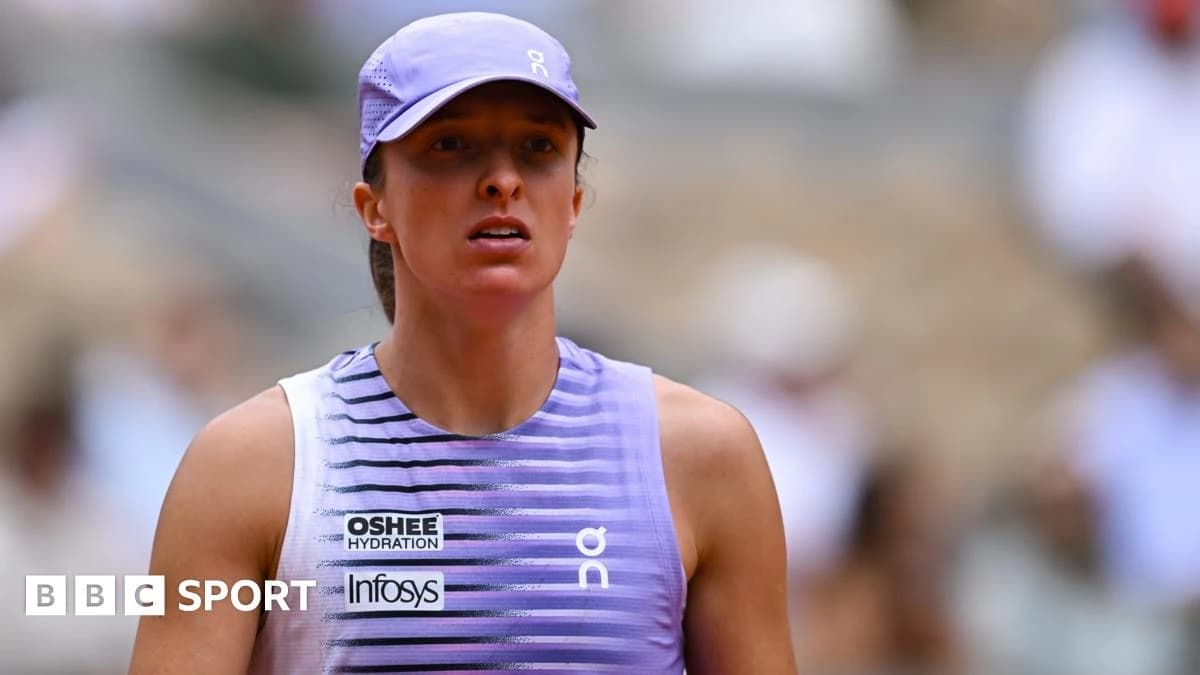 French Open 2026 results: Iga Swiatek, four-time champion, loses to Marta Kostyuk in fourth round