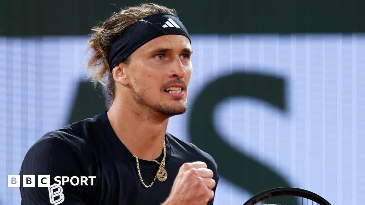 French Open 2026: Zverev, Mensik, Cobolli and Arnaldi reach Grand Slam semi-finals