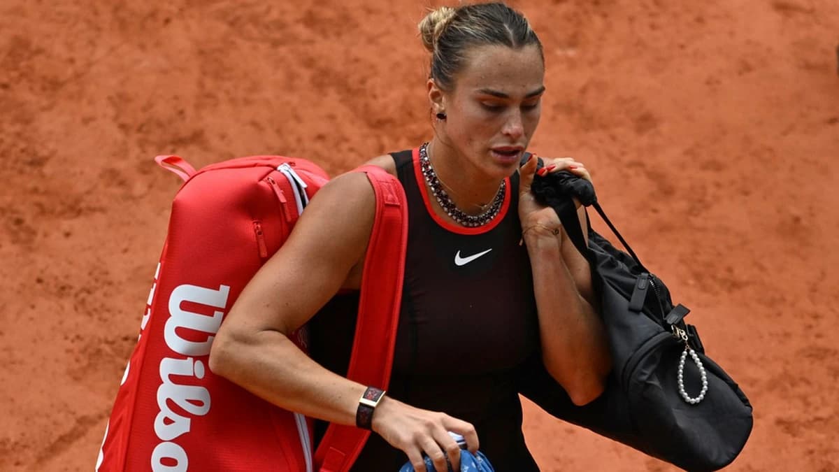French Open: Aryna Sabalenka knocked out of Roland Garros quarter-finals by Diana Shnaider in huge s