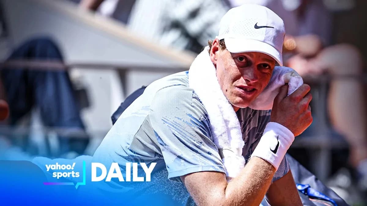 French Open: Jannik Sinner upset by Juan Manuel Cerundolo after being granted controversial cramping