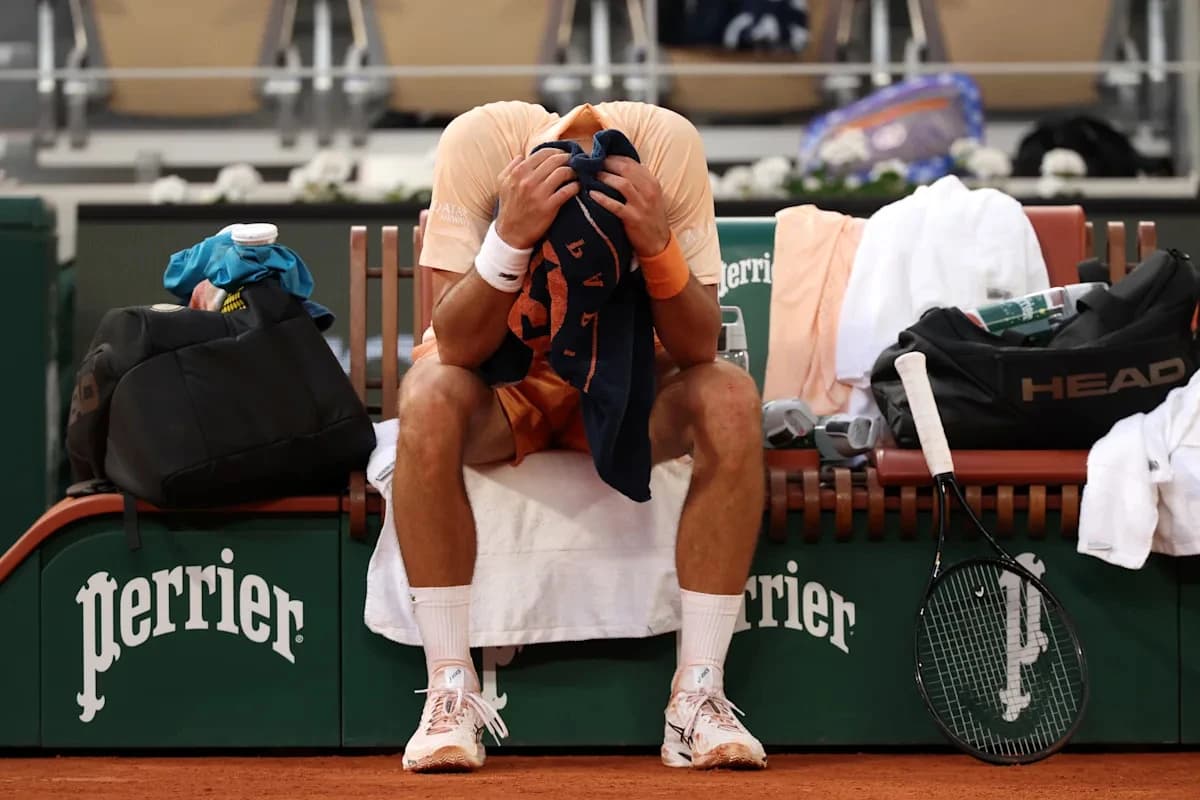 French Open: Novak Djokovic upset by Joao Fonseca in third round