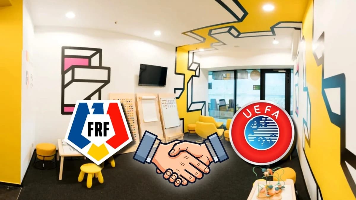 FRF, în atenția UEFA pentru un premiu special! Finanțarea obținută pentru o lojă dedicată copiilor ș