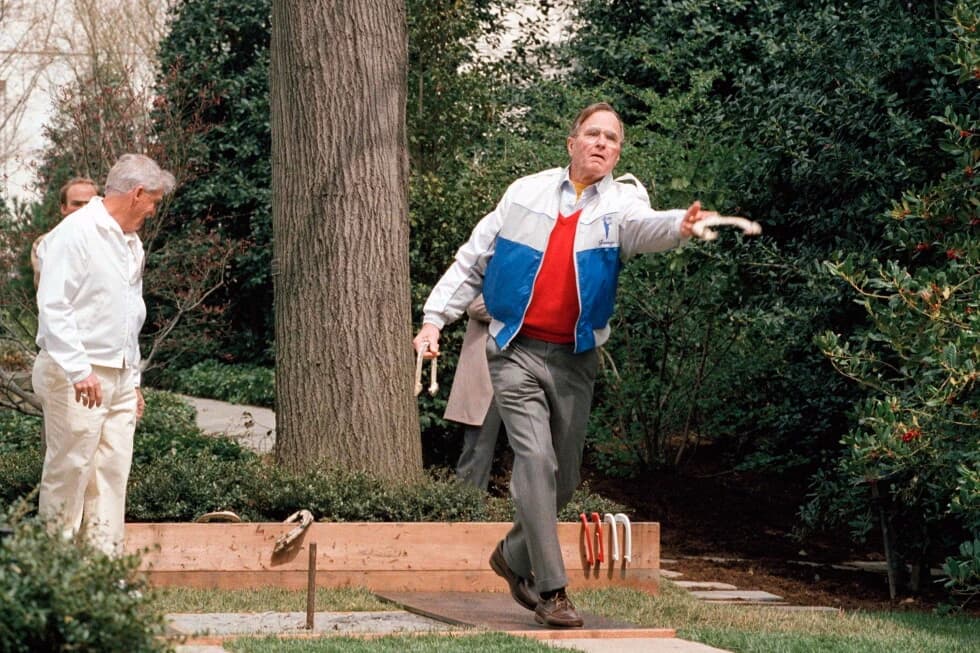 From tennis to T-ball, the White House's South Lawn is no stranger to sports. But not like the UFC