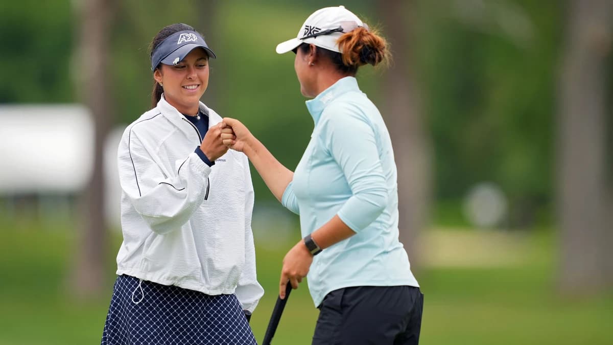 From the Epson Tour to LPGA Winner's Circle: Gina Kim and Yana Wilson Claim First LPGA Title Togethe