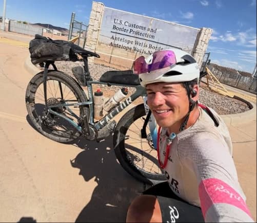 "Full speed & no sleep deprivation. Way to go!" Ultra cyclist smashes Tour Divide record, second pla