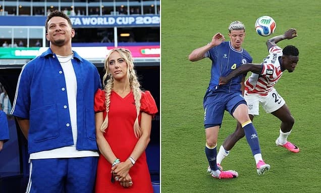 Fury erupts as USA star is controversially sent off and MISSES next World Cup game as Brittany Mahom