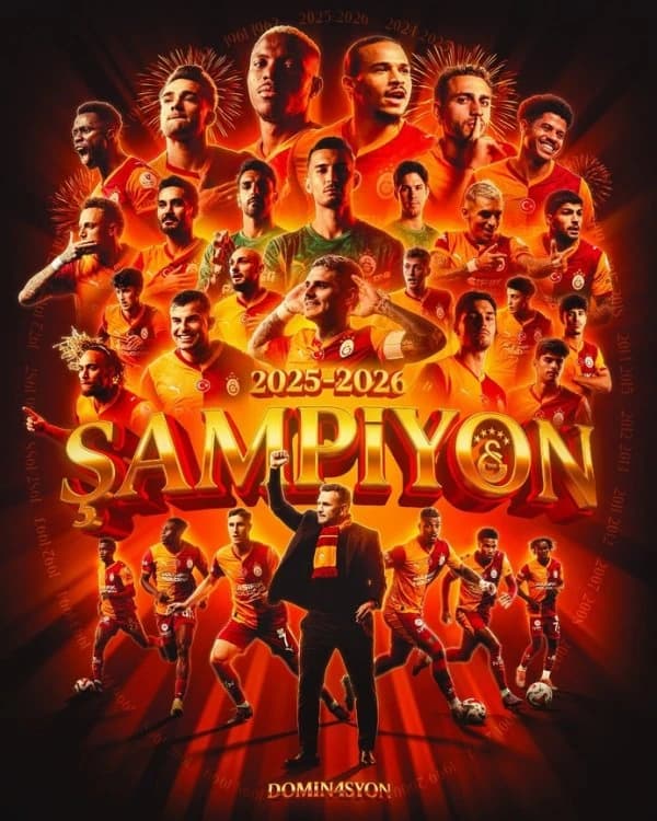 Galatasaray a cucerit titlul pentru al patrulea an consecutiv