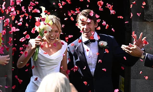 Game, set, match! Top British tennis star Katie Boulter secretly marries her fiance Alex de Minaur o