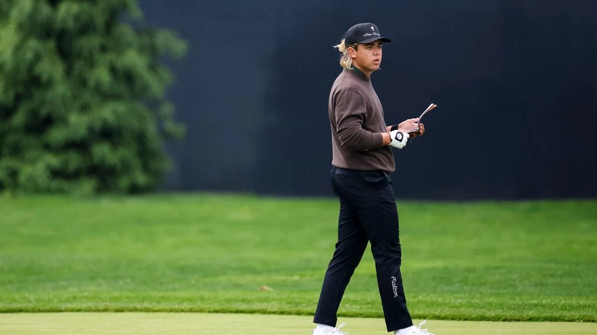 Garrick Higgo splits with caddie after PGA Championship penalty