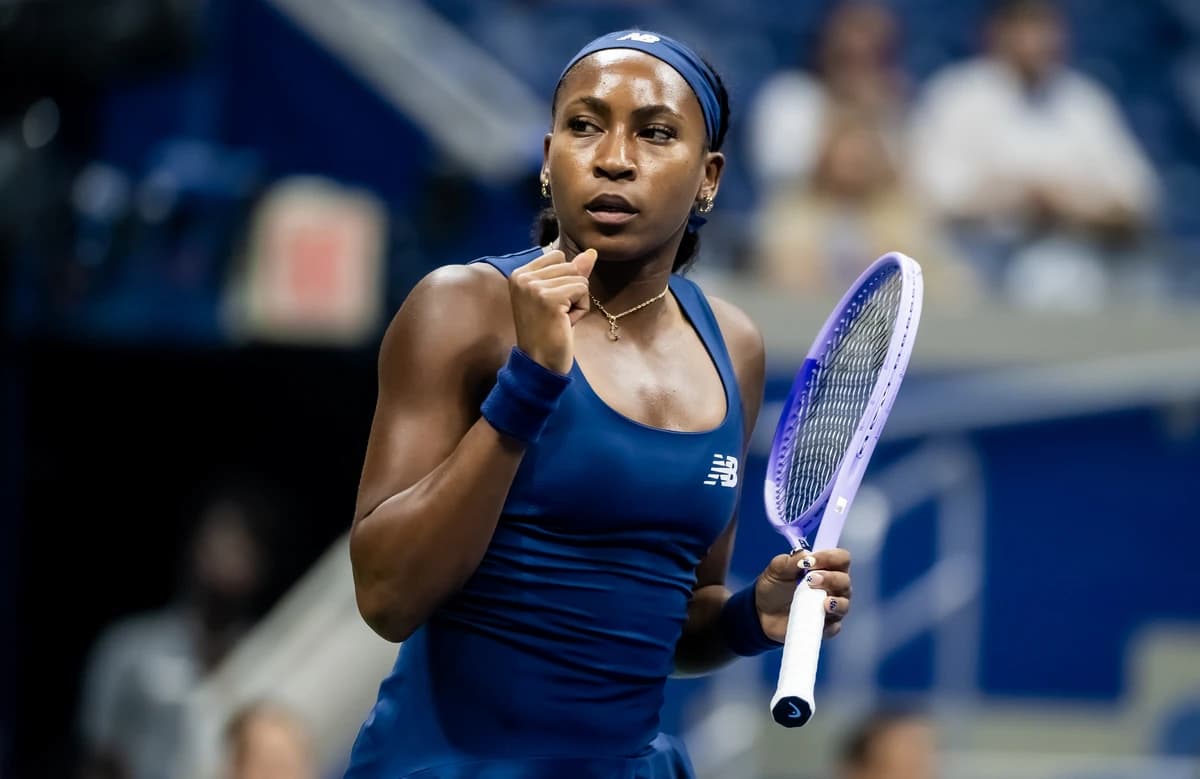 Gauff's clutch serving lifts her to win over Sonmez in US Open first round