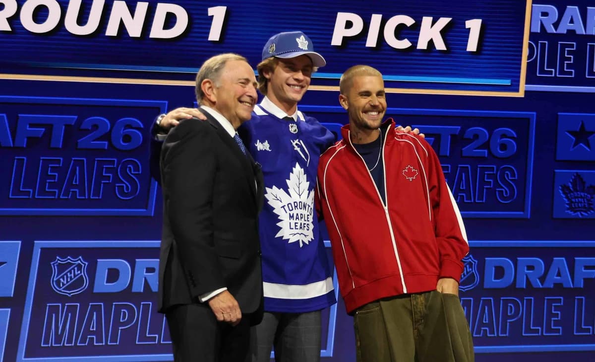 Gavin McKenna goes No. 1 overall in 2026 NHL draft, sixth-ever NCAA top pick