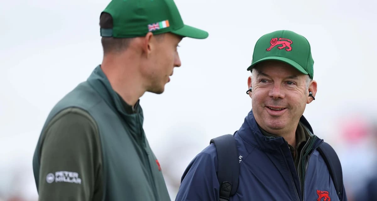 GB&I Captain Robertson says Walker Cup opener is best day in golf