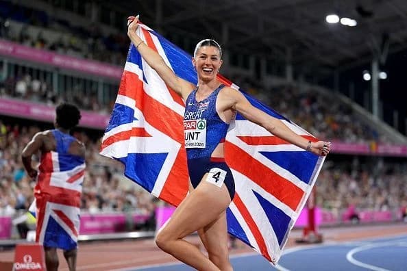 GB's Hunt wins record 4th gold at single Euros