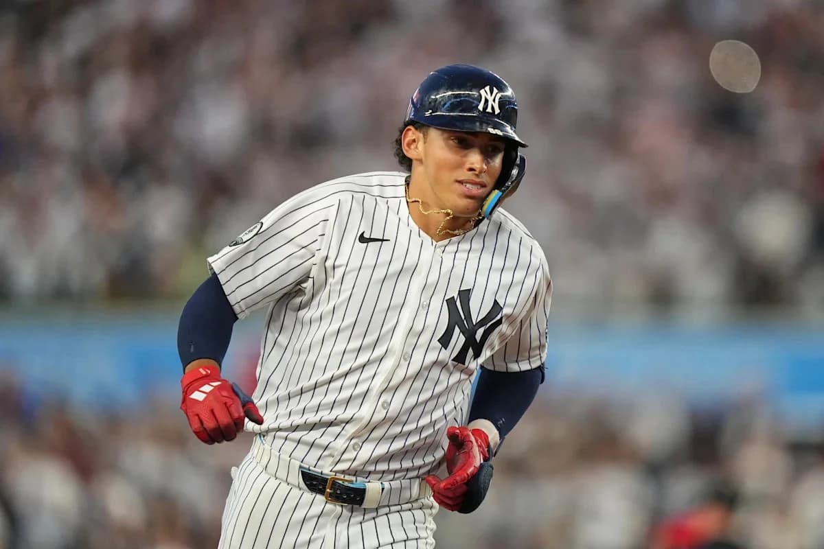 George Lombard Jr. drills home run in debut with Yankees for first career hit in matchup vs. Cardina