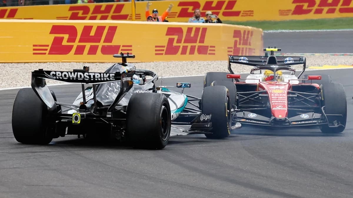 George Russell blames Mercedes power issue for Belgian GP collision with Lewis Hamilton after huge F