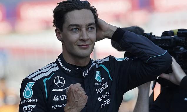 George Russell boosts title hopes by grabbing pole in Austria... despite fears his lap was illegal a