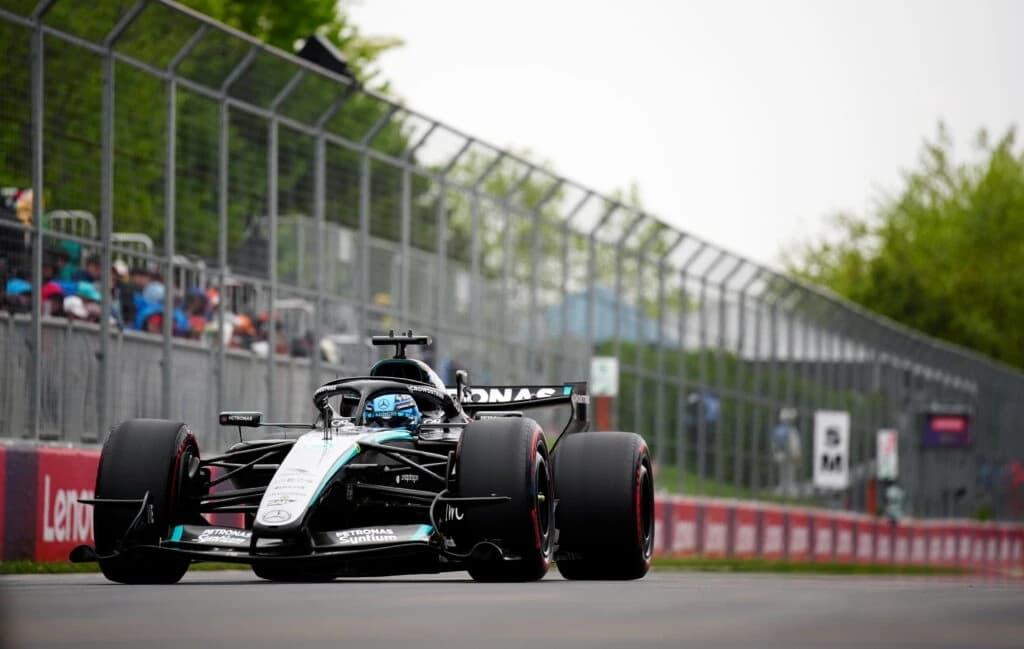 George Russell, pilot Mercedes, pleacă din pole position în Marele Premiu al Spaniei de Formula 1