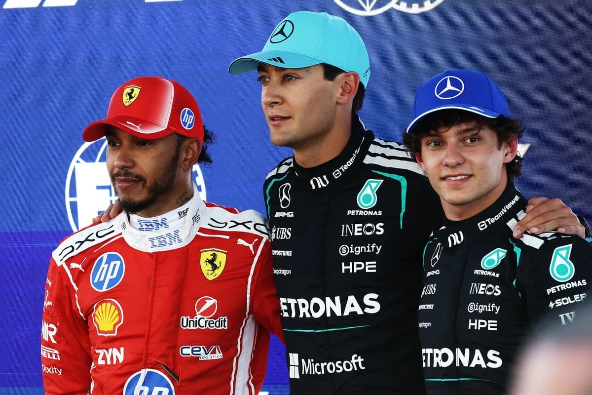 George Russell secures much-needed F1 pole in Barcelona with Lewis Hamilton impressive in qualifying