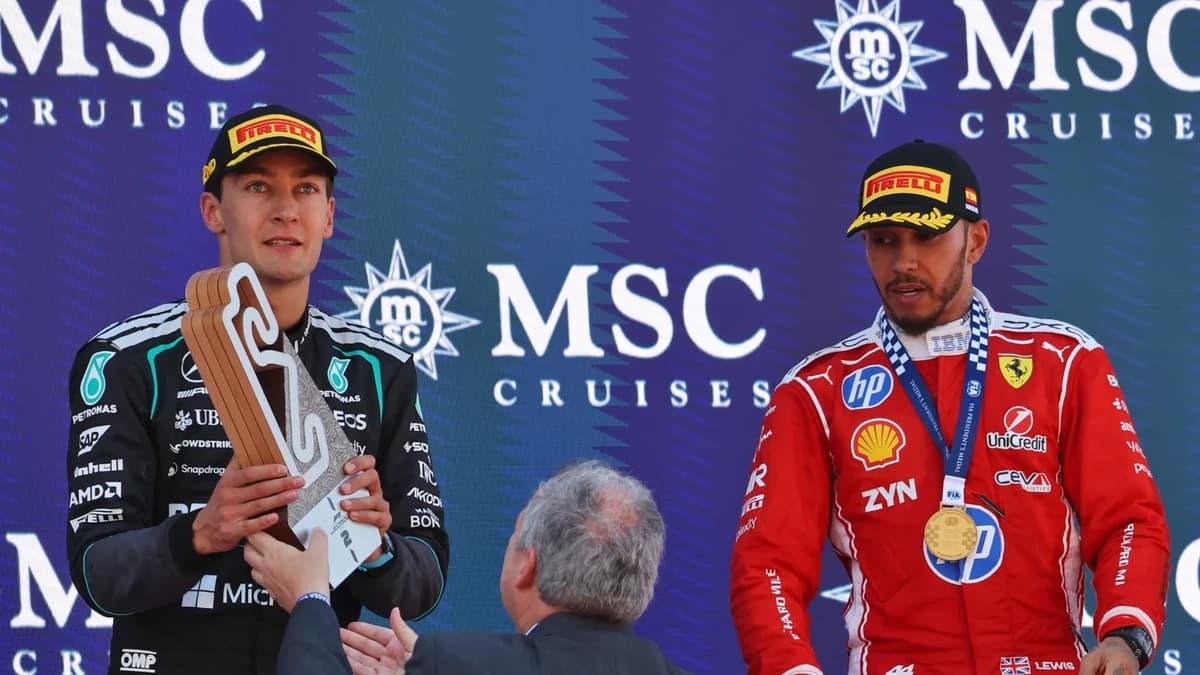 George Russell sends Mercedes ominous Lewis Hamilton F1 warning