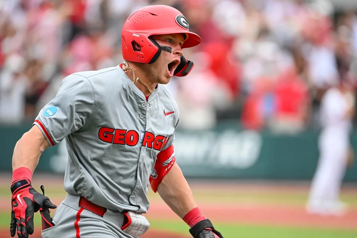 Georgia catcher Daniel Jackson wins 2026 Golden Spikes Award as nation's best amateur college baseba