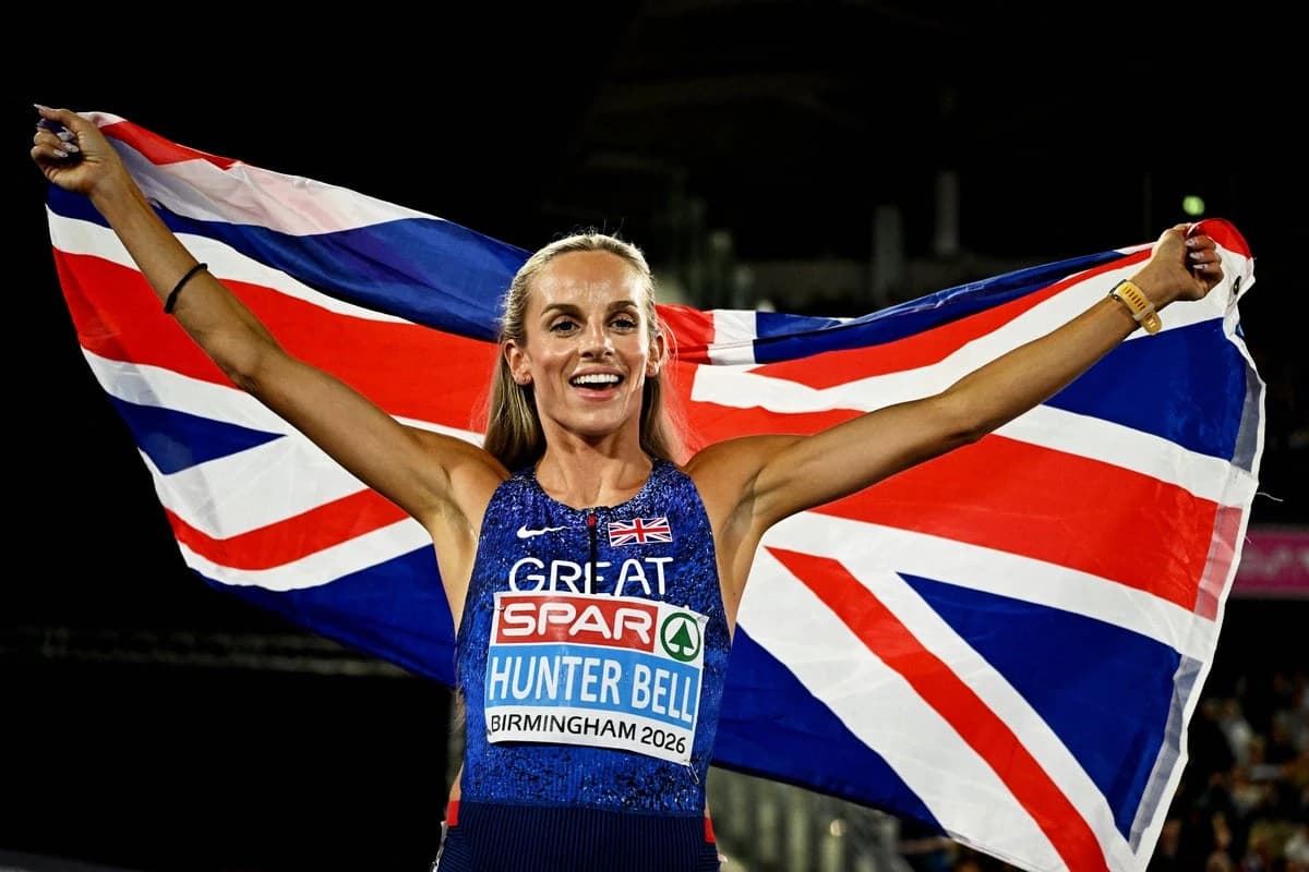 Georgia Hunter Bell produces tactical masterclass to seize European 1500m crown